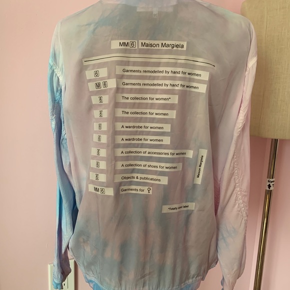 NWT! MM6 MAISON Margiela Bomber Jacket size 38 - Picture 11 of 16